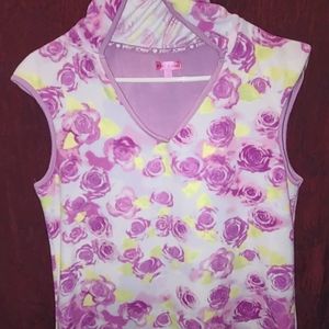 Betsy Johnson Floral Coverup w/Hood